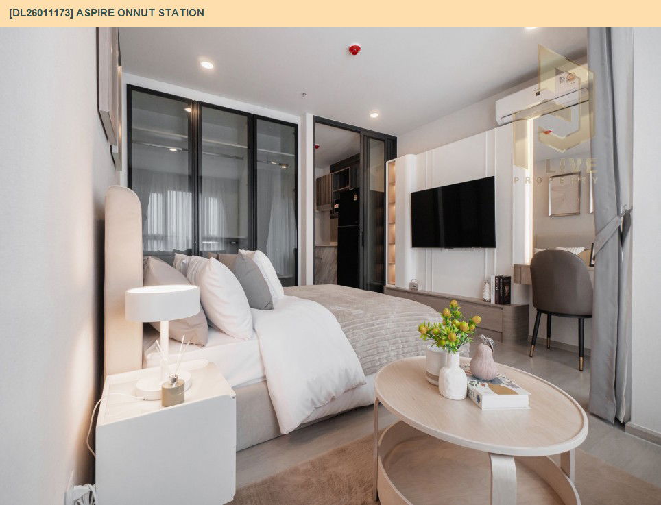 picture DL26011173 Condo for rent, Aspire Onnut Station near -, ready to move in, call urgently 0800343450 LineID @655ebbvc - 6/6