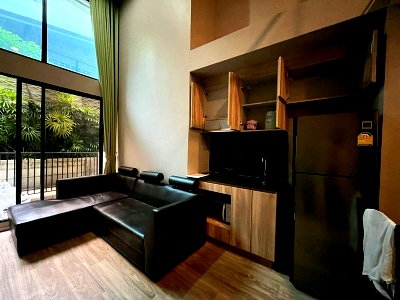 Condos for sale : For Sale: 1 Bedroom Duplex, 49 sq.m., Blossom Condo Sathon-Charoen Rat