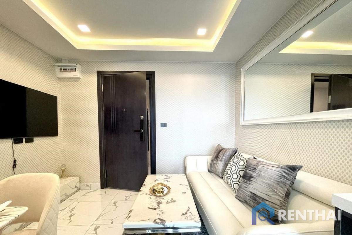 Condo in Central Pattaya with 3-Year Rental Guarantee – 2 Bedrooms, 1 Bathroom, 42 sq.m.