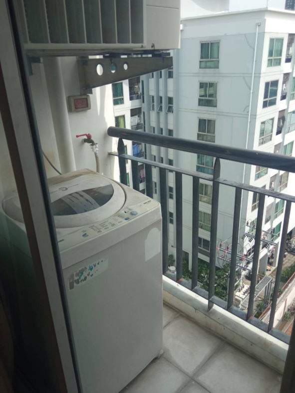 รูป ให้เช่าคอนโด คาซ่า รัชดา ท่าพระ @BTS ตลาดพลู ชั้น 8 ตึก B เช่าถูก 8,500 - รูปที่ 9/10