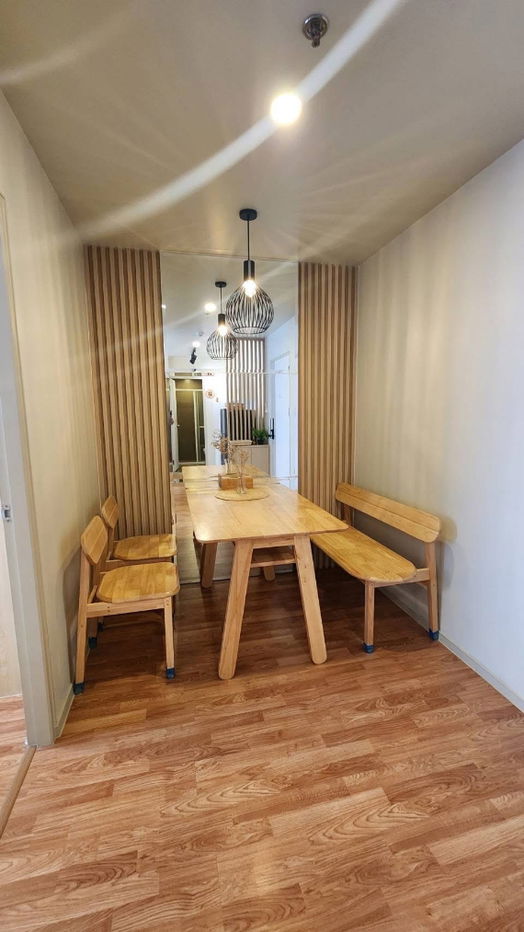 รูป ปล่อยเช่า คอนโด ลุมพินีวิลล์ สุขสวัสดิ์ - พระราม 2 • แบบ 2 ห้องนอน (1 bed plus) - รูปที่ 3/9