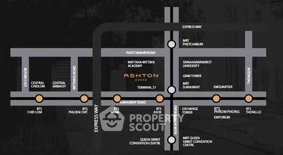 Condos for rent : 2-BR Condo at Ashton Asoke near MRT Sukhumvit (ID 2589967)