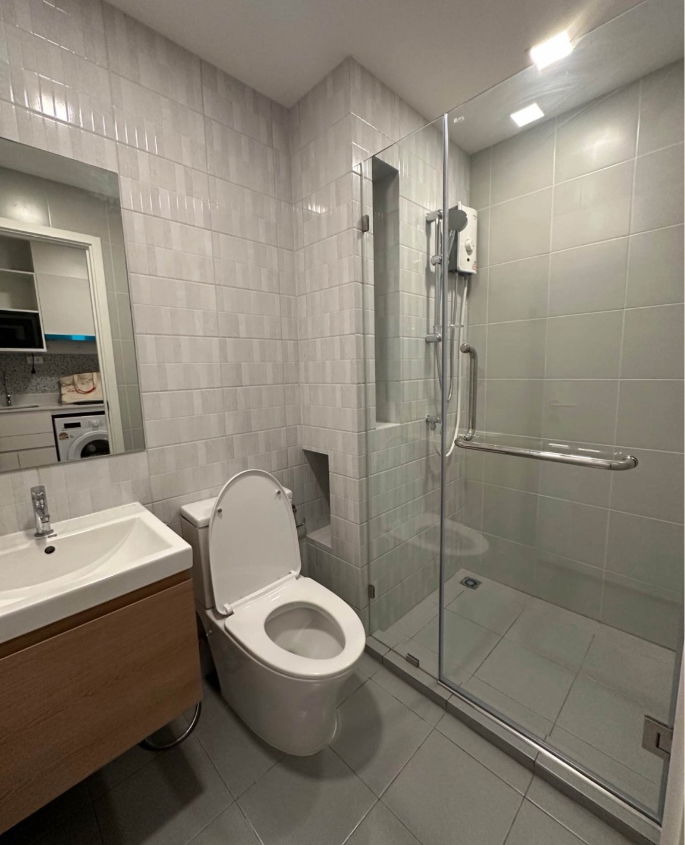 รูป ให้เช่า Chapter One Spark จรัญฯ 🏡 มีเครื่องซักผ้า พร้อมอยู่‼️ MRT บางพลัด #ตอบแชทไว 🔥🔥 รหัส B492 - รูปที่ 4/5