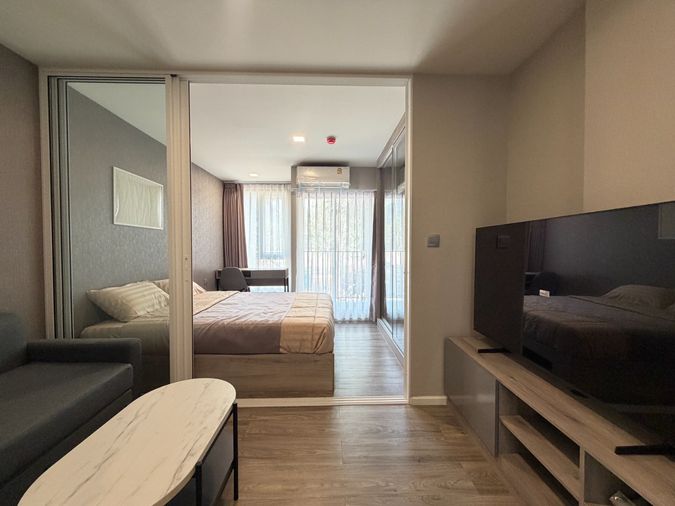 คอนโดศรีราชาให้เช่า  ห้องใหม่มาก! ทำเลติดถนนหลัก เดินทางสะดวก (ส่วนกลางเยอะที่สุดใน ศรีราชา)