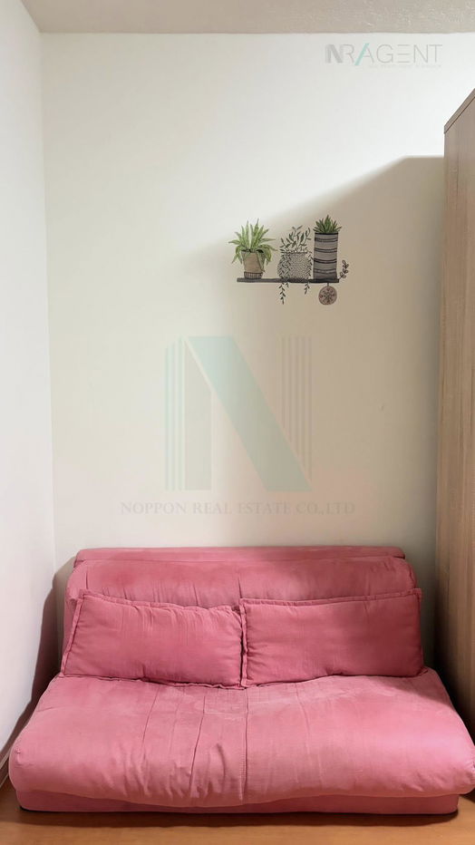 รูป ขายคอนโด ลุมพินี คอนโดทาวน์ ร่มเกล้า - สุวรรณภูมิ อาคาร A3 ชั้น 7 1 ห้องนอน ขนาด 21 ตรม ใกล้ ใกล้ Airport Link ลาดกระบัง - รูปที่ 5/8