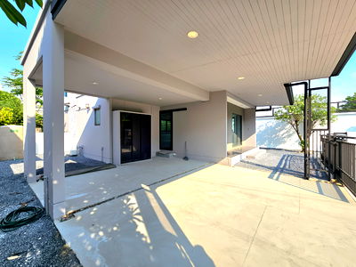 Houses for sale JAS green village - Kubon : 🔥Urgent Sale! Detached house, Pave Ramintra - Outer Ring Road, 168 sq m, 3 bedrooms, 3 bathrooms, fully functional, everything you need in one place.