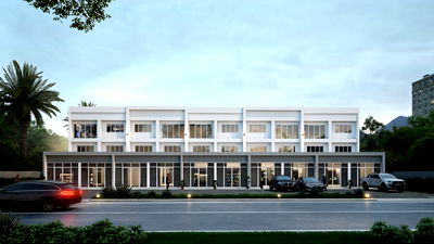 โฮมออฟฟิศ พี-มาร์ท ซุปเปอร์สโตร์ เชียงราย : Home Office โครงการ One Chiangrai business park (PACK A ห้องมุม) จังหวัดเชียงราย