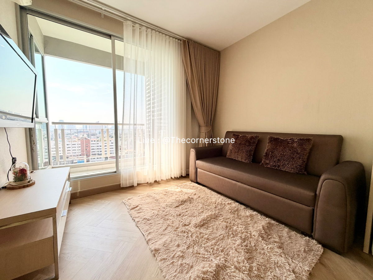 picture For Sale ❗️“𝐑𝐡𝐲𝐭𝐡𝐦 𝐑𝐚𝐭𝐜𝐡𝐚𝐝𝐚” Size 47 Sq.m. Floor 10+ Near MRT-Ratchada - 6/14