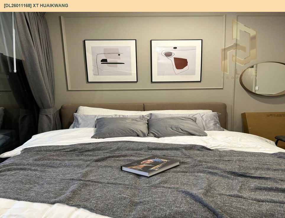 picture DL26011168 Condo for rent, XT HUAIKWANG near MRT ห้วยขวาง, ready to move in, call urgently 0656133286 LineID @534wlwof - 2/9