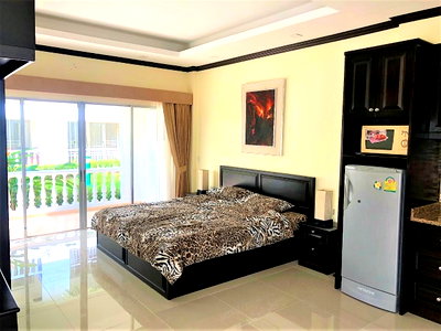 ขายคอนโด : Baan Suan Lalana studio for sale Jomtien Pattaya