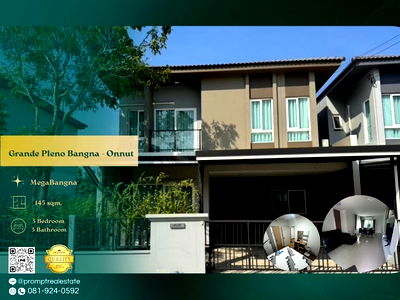Houses for rent : GH01324 - Grande Pleno Bangna - Onnut