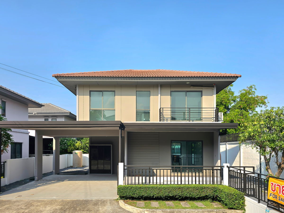 รูป 🔥ขายด่วน! บ้านเดี่ยว เพฟ รามอินทรา - วงแหวน ขนาด 168 ตรม 3 ห้องนอน 3 ห้องน้ำ ฟังค์ชันต์ครบ จบในที่เดียว - รูปที่ 2/17