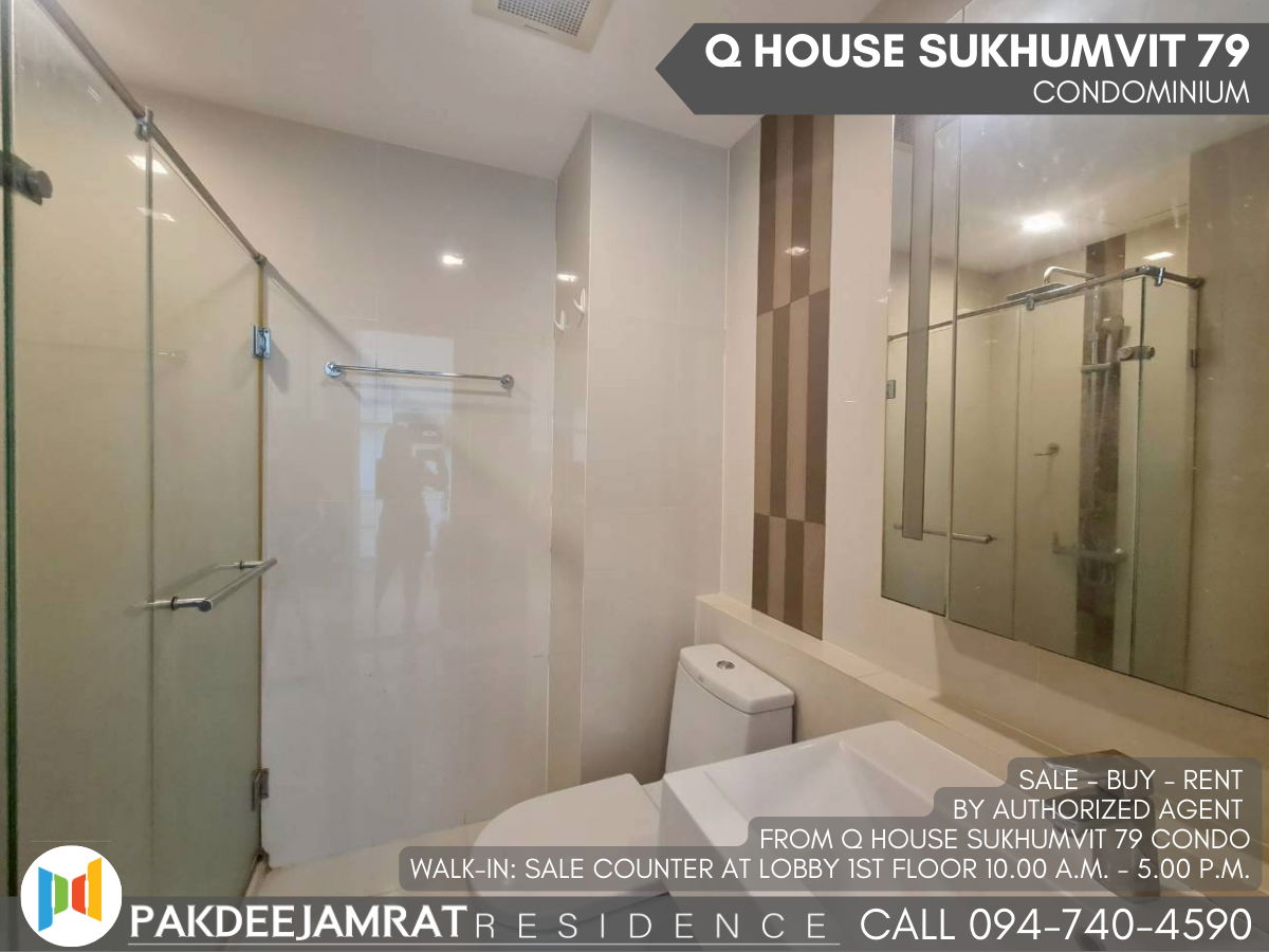 รูป 🅵🅾️🆁 🆁🅴🅽🆃 𝗤 𝗛𝗼𝘂𝘀𝗲 𝗦𝘂𝗸𝗵𝘂𝗺𝘃𝗶𝘁 𝟳𝟵 1 ห้องนอน 1 ห้องน้ำ  ขนาด 30 ตร.ม. 16,000 บาท / เดือน - รูปที่ 4/10