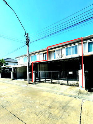 Townhouses for sale Bangkok : 2-storey townhouse for sale, Pruksa Ville Village 89, Ram Intra-Wongwaen (Kanchanaphisek 6/1), near Fashion Island,  Ramintra