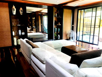 บ้านเดี่ยวให้เช่า : ให้เช่าบ้านเดี่ยว 4 ชั้น การ์เด้น เฮ้าส์ พระราม 3 4 ห้องนอน 5 ห้องน้ำ