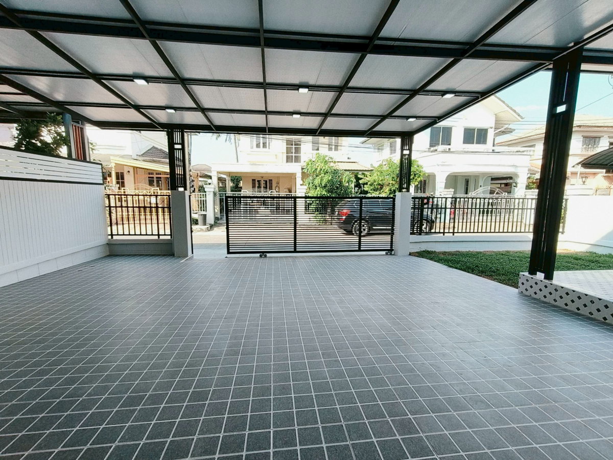 รูป บ้านเดี่ยว ลำลูกกา ใกล้สถานีรถไฟฟ้า คูคต หมู่บ้านชัยพฤกษ์ บุศรินทร์ ลำูกกาคลองสอง เสมาฟ้าคราม ต้นโครงการ นัดชมบ้านด่วน 085-318-6868 คุณวา - รูปที่ 11/23
