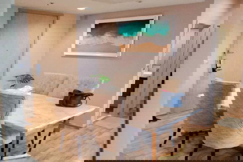 ðĨ Sale with tenant !! garden view / pool view, rare item !! ðĨ Code C20230208482...The Line Jatujak - Mochit, 3 bed, 2 bath, furnished, Special Deal!