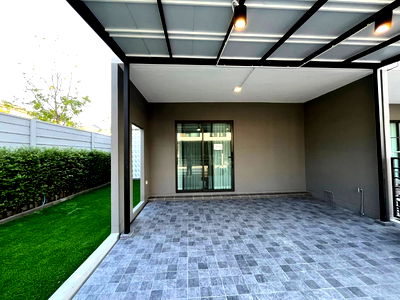 Townhouses for rent Bang Pu Industrial Estate (North) : 💥CP-10049💥 Townhome for rent in Pleno Sukhumvit-Bangna 3 project. 👉Add Line @seecondo