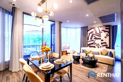 Condos for sale Pattaya-NaKlua Road : For sale condo 2 bedrooms at Wyndham Grand Residences Wongamat