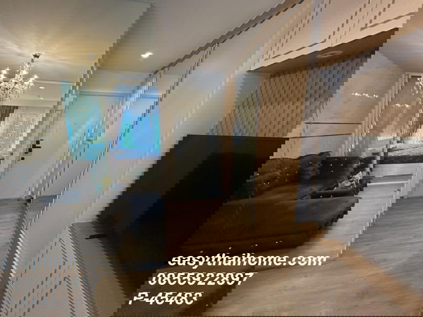 รูป P-45483 หรูหรา! คอนโดให้เช่า ใจกลางบางนา ใกล้ MRT, เพียง 13,000 บาท! Line Id: @easythaihome 085-592-2897 - รูปที่ 4/20