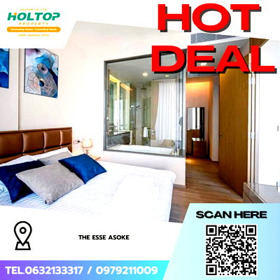 คอนโดให้เช่า : #Z4382💥 280169 🔥ให้เช่าคอนโด THE ESSE ASOKE 