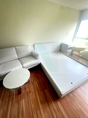 ขายคอนโด : ขายคอนโด วี คอนโด เอกมัย-รามอินทรา อาคาร D ชั้น 5 1 ห้องนอน ขนาด 26 ตรม ใกล้ ตลาดนัดเลียบด่วน