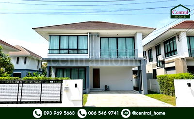 ขายบ้านเดี่ยว : บ้านเดี่ยว สัมมากร รังสิต - คลอง 7 พร้อมอยู่ ถูกสุดในโครงการ 