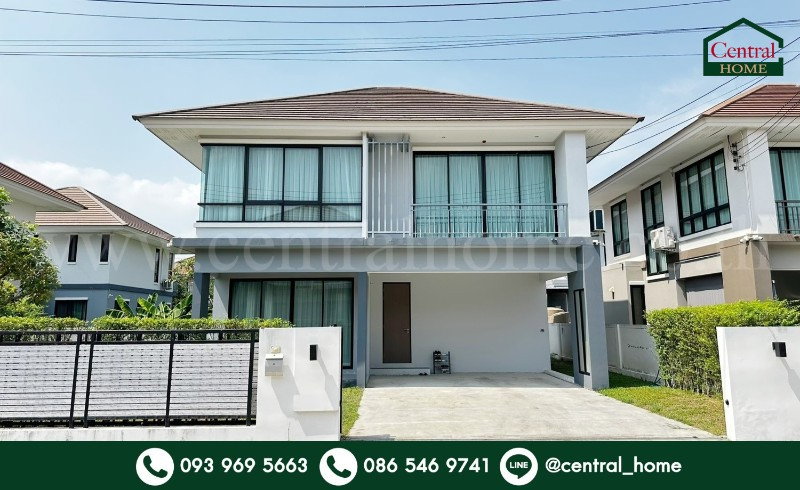 ขายบ้านเดี่ยว : บ้านเดี่ยว สัมมากร รังสิต - คลอง 7 พร้อมอยู่ ถูกสุดในโครงการ 