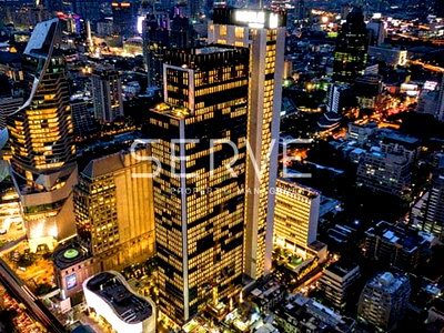 Condos for sale Sri Ayudhya School : 🔥22.5 MB (All in)🔥 - Modern Style Corner Unit 2 Beds on High Fl. with North Side Next to BTS Phloen Chit at Noble Ploenchit Condo / Condo For Sale