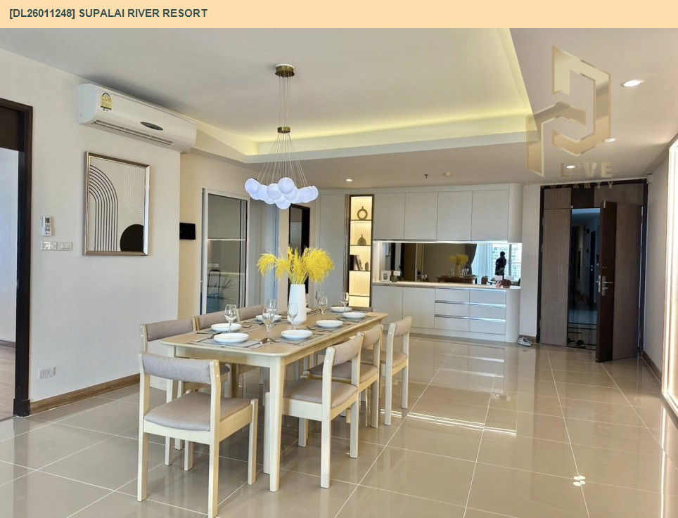 รูป DL26011248 ขายคอนโด ศุภาลัย ริเวอร์ รีสอร์ท (Supalai River Resort) ใกล้ BTS กรุงธนบุรี พร้อมเข้าอยู่ โทรด่วน 0800343450 LineID @655ebbvc - รูปที่ 10/17