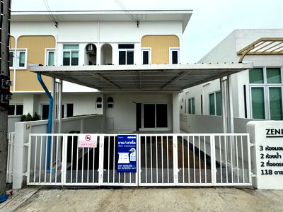 เช่าทาวน์โฮม ถนนสะพานนทบุรี-บางบัวทอง : ให้เช่า  วิลเลจแอทพาร์ค ชัยพฤกษ์345 นนทบุรี 