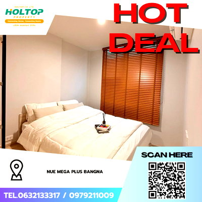 คอนโดให้เช่า : #Z4405💥 290169 🔥ให้เช่าคอนโด Nue Mega Plus Bangna