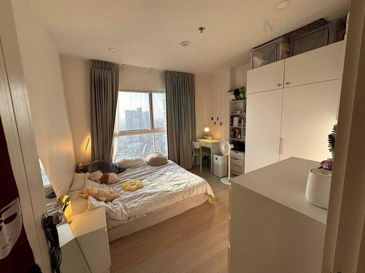 รูป ขายคอนโด ศุภาลัย ปาร์ค สถานีตลาดพลู อาคาร 1 ชั้น 27 1 ห้องนอน ขนาด 35 ตรม ใกล้ The Mall ท่าพระ - รูปที่ 7/8