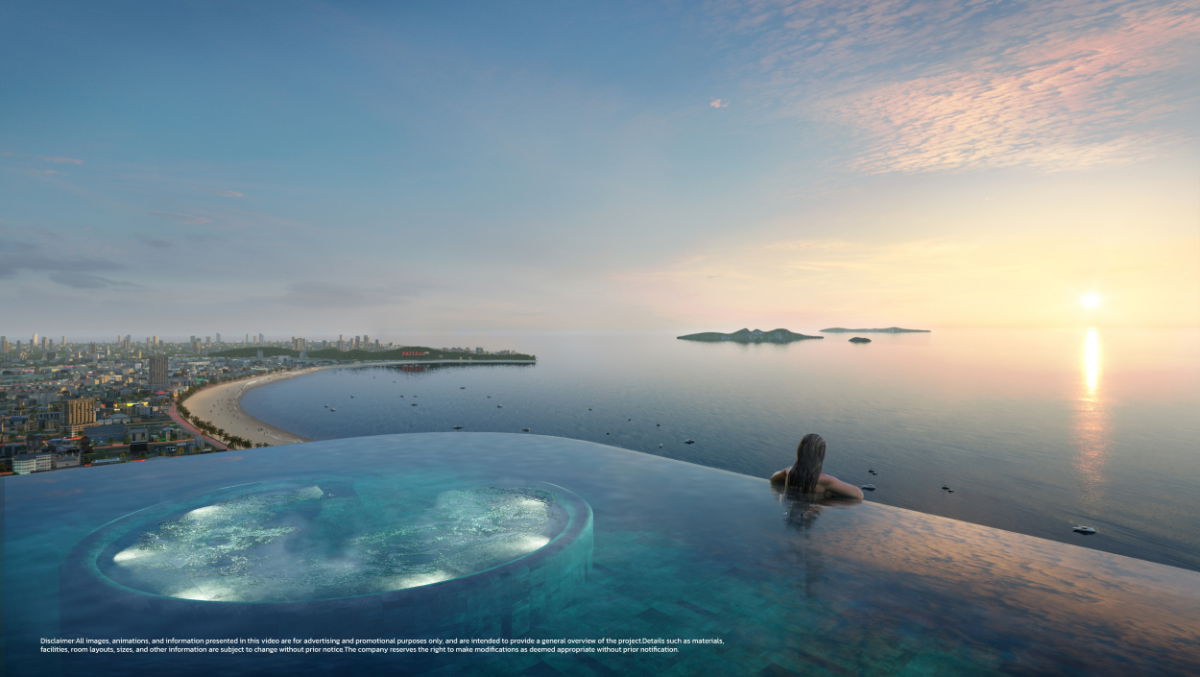 รูป 🎈โครงการ วันซ์ วงศ์อำมาตย์ ONCE WONGAMAT Penthouse Pattaya Bay view ขนาด 407.87 ตร.ม. ✅ราคาขาย 147.x ล้านบาท - รูปที่ 8/9