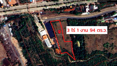Land for sale Muang Trang Trang : Land for Sale – Prime Location “Near Robinson Trang” Size: 3 Rai 1 Ngan 94 Sq.Wah (approx. 5,576 sq.m.)