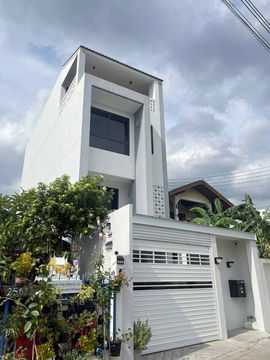 WS6516 🏡 ให้เช่าบ้านใหม่ 4 ชั้น   ใกล้ MRT โชคชัย 4 เป็นส่วนตัว เพียง 55,000 บาท / เดือน