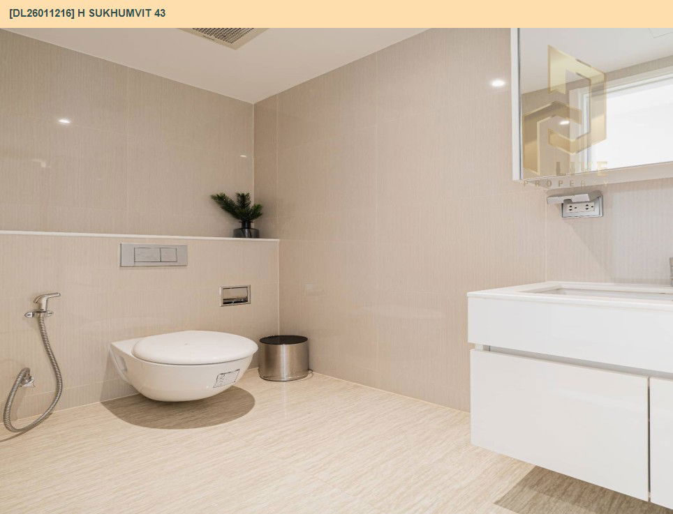 รูป DL26011216 ให้เช่าคอนโด เอช สุขุมวิท 43 (H Sukhumvit 43) ใกล้ BTS พร้อมพงษ์ พร้อมเข้าอยู่ โทรด่วน 0656133286 LineID @534wlwof - รูปที่ 24/27