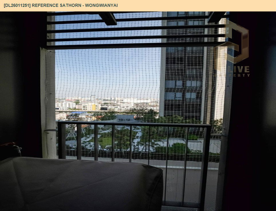 รูป DL26011251 ขายคอนโด เรฟเฟอเรนซ์ สาทร - วงเวียนใหญ่ (Reference Sathorn - Wongwianyai) ใกล้ - พร้อมเข้าอยู่ โทรด่วน 0656133286 LineID @534wlwof - รูปที่ 10/11