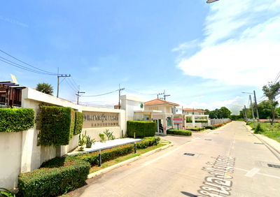 บ้านเดี่ยว หนองปรือ ชลบุรี : ขายบ้านเดี่ยว หมู่บ้านแสนสุขทาวน์ ซอยเนินพลับหวาน พัทยา บางละมุง ชลบุรี 