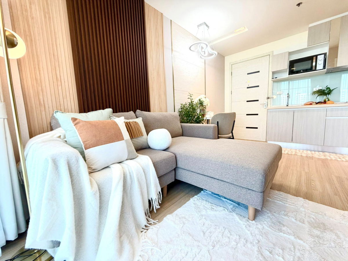 รูป ขาย Artemis Sukumvit 77 ห้องรีโนเวทใหม่ ตกแต่งสวยมาก ซื้อลงทุนหรืออยู่เองก็คุ้ม ใกล้ BTS อ่อนนุช สนใจแอดไลน์ spoywink - รูปที่ 4/8