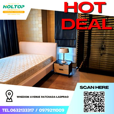 คอนโดให้เช่า : #Z4413💥 290169 🔥ให้เช่าคอนโด Whizdom Avenue Ratchada-Ladprao