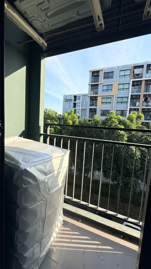 picture ðĢFor RentðĢ iCondo Green Space Sukhumvit 77 Phase 2, Lat Krabang, with washing machine. - 4/9