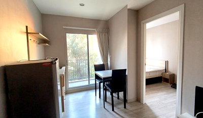 Condos for sale : Plum Condo Chokchai 4 for sale, Unit size 24.48 sq.m. / 1 bedroom, 1 bathroom, 1 living room / Final price - 1,377,000 Baht