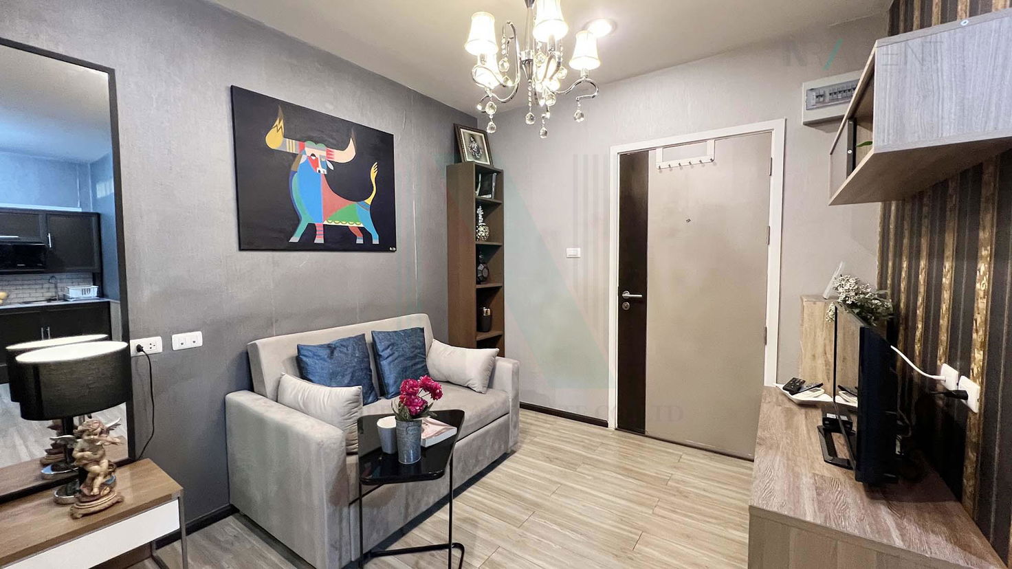 picture ð For Rent Condo ORIGINS BANGMOD-RAMA 2 Building 1, Floor 5,1 bed room, Room size 28 sqm - 3/8