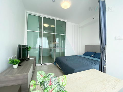 📌 For Rent Condo CHAPTER ONE ECO RATCHADA - HUAI KHWANG Building C, Floor 25,1 bed room, Room size 23.00 sqm