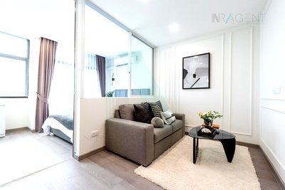 ขายคอนโด : ขายคอนโด รัชอาภา ทาวเวอร์ อาคาร 1 ชั้น 10 1 ห้องนอน ขนาด 27 ตรม ใกล้ โรงเรียนอนุบาลอาภาภิรมย์