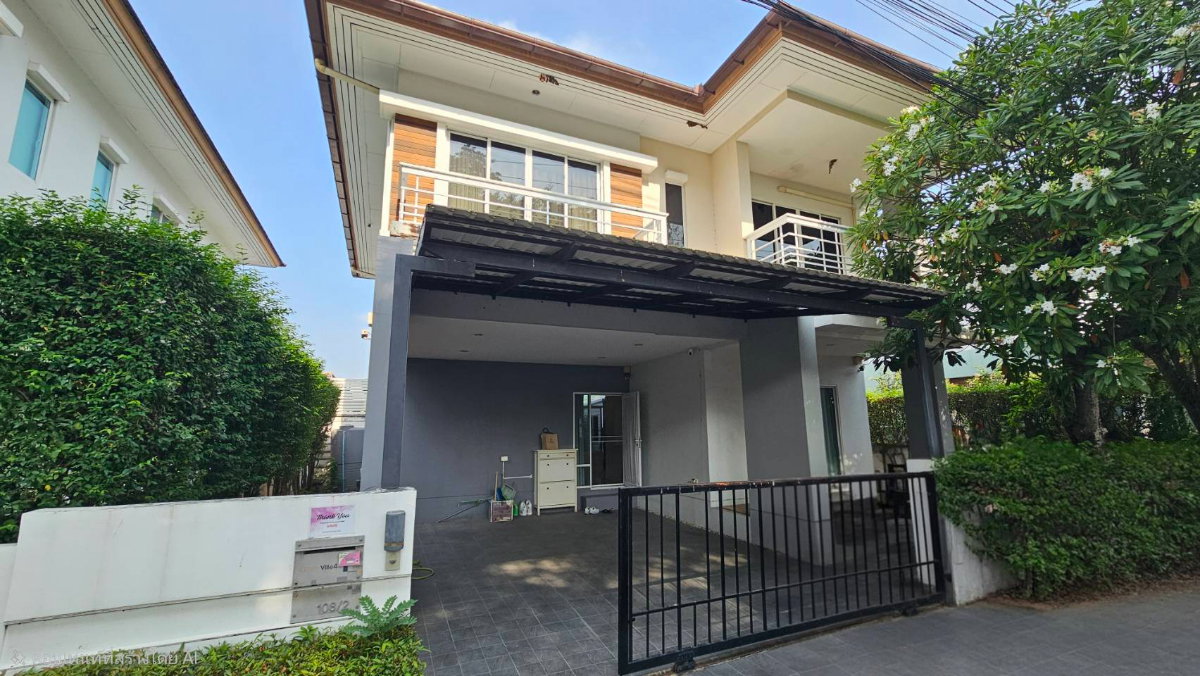 ขายบ้านเดี่ยว **ไซส์ใหญ่ 58.8 ตร.ว เดอะคลัสเตอร์วิลล์ 4 ราชพฤกษ์-สิรินธร  3 นอน 3 น้ำ 2 จอด **ถนนเมน ใกล้ถนนราชพฤกษ์ 600 ม.