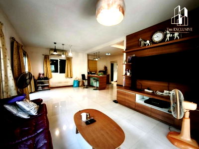 Houses for sale Chatuchot Road : 2-Storey Detached House at The Plant Aor-Ngoen, Sai Mai DistrictCorner unit (inner plot).  52.8 sq.wah, usable area 160 sq.m. Ready to move in.