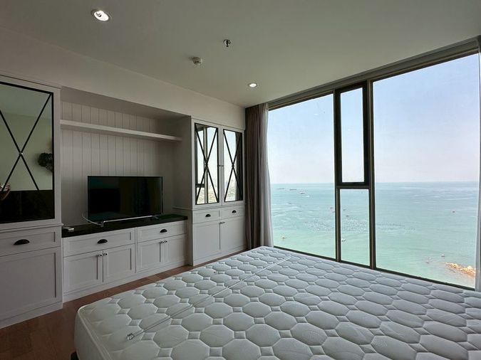 ให้เช่าคอนโดติดทะเล มารีน่า เบย์ ฟร้อนท์ ศรีราชา ห้องสวย ตกแต่งครบพร้อมอยู่