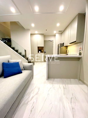 Condos for sale : Duplex 1Bed Large Room Luxury style City view Fully furnished Good Location Close To BTS Phaya Thai 60 m @ Ideo Q Phayathai 